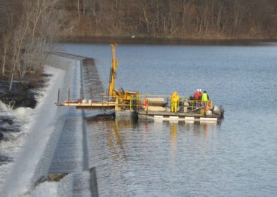 Water-Based Investigations - NYCDEP New Croton Dam Spillway