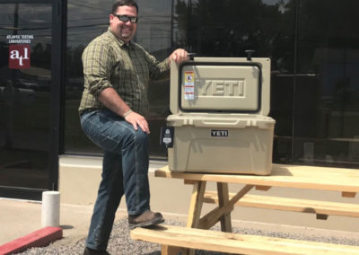 ATL Employee Wins YETI Cooler in Monthly TGILF Giveaway