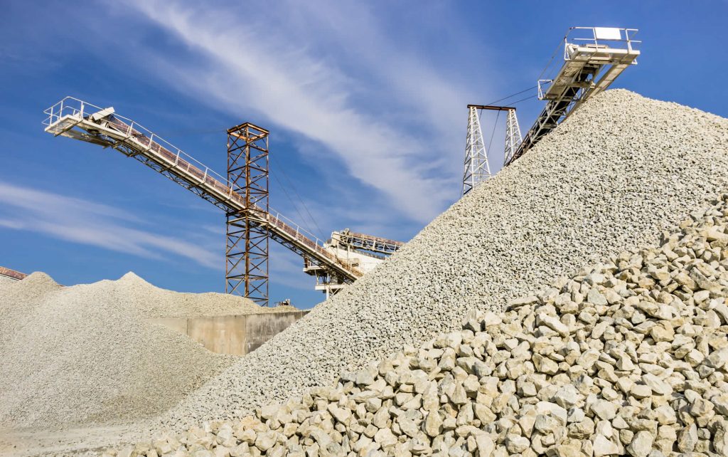 Soils being tested Aggregates