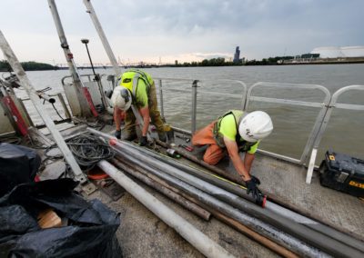 Sediment Sampling for the Maumee River WWTP & Sway Bridge