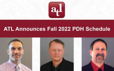 ATL Announces Fall PDH Seminar Schedule