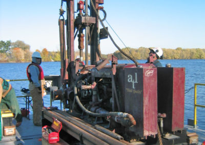 Water-Based Drilling on the Hudson River