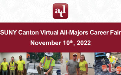 ATL is Attending the SUNY Canton Virtual All-Majors Career Fair November 10th