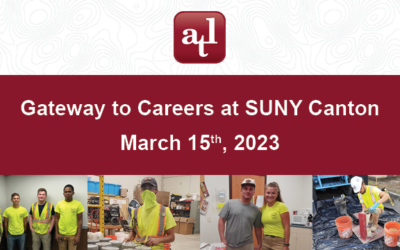 ATL is Attending Gateway to Careers at SUNY Canton March 15th