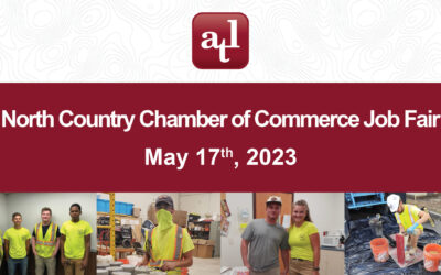 ATL is Attending the North Country Chamber of Commerce Job Fair May 17th