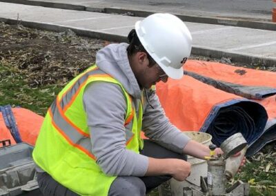 Construction Materials Testing of Concrete in Glendale, NY