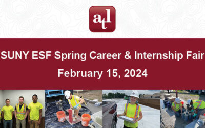 ATL is Attending the SUNY ESF Spring 2024 Career & Internship Fair February 15th