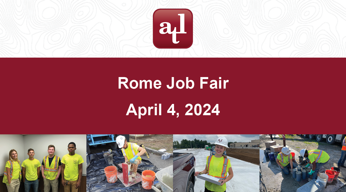 ATL is Attending the Rome Job Fair April 4th Atlantic Testing