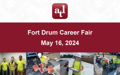 ATL is Attending the Fort Drum Career Fair May 16th