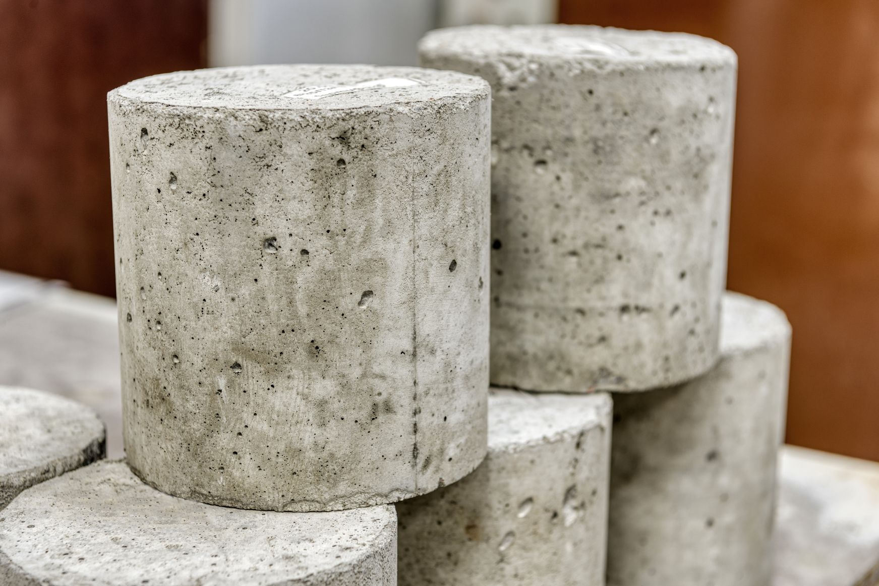 Aggregates and Soil Concrete Cores